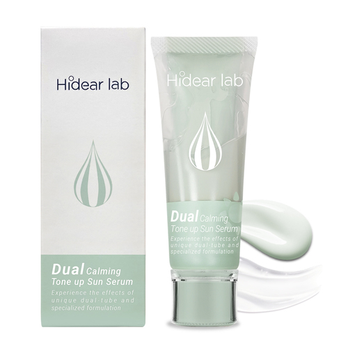 하이디어랩 듀얼 카밍 톤업 선세럼 (늦잠 선세럼) 60ml 1개