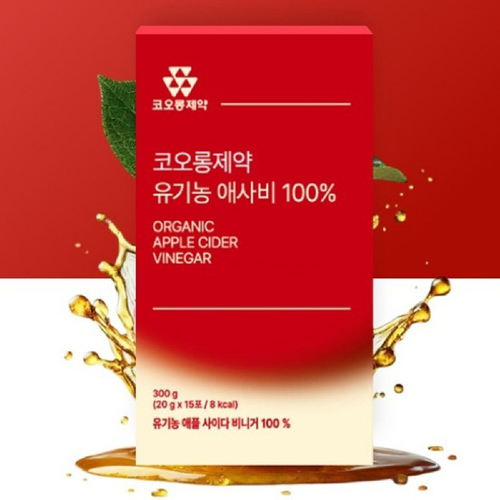 [코오롱제약] 이탈리아 유기농 애사비(100%) 20g x 30포