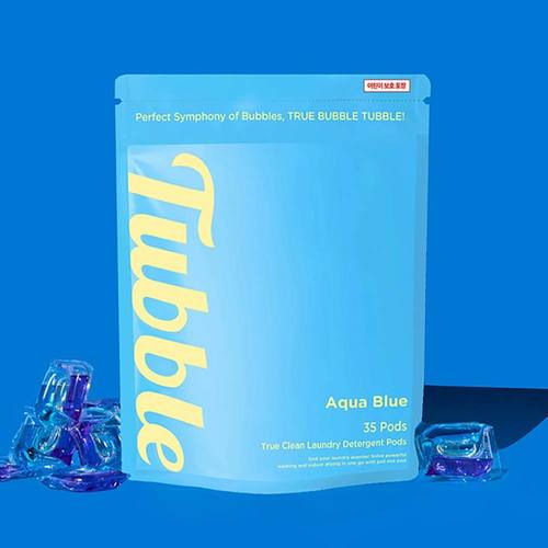 [Tubble]터블 트루클린 퍼퓸 캡슐 올인원 세탁세제 35P (아쿠아블루)