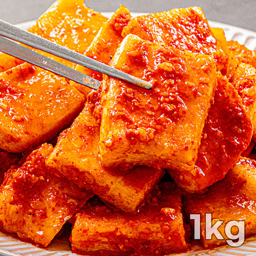 국내산 무 100% 톡 쏘는 아삭함 가득한 전라도 석박지 1kg