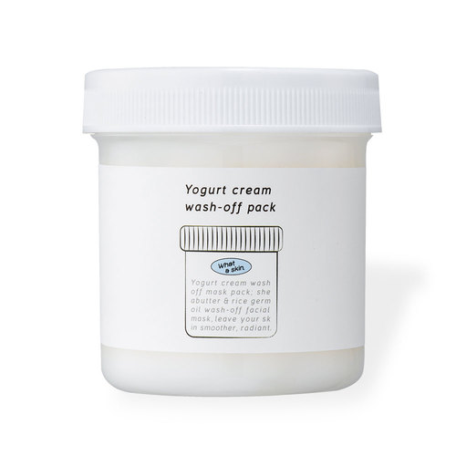 와더스킨 요거트 크림 워시오프 마스크팩 130ml