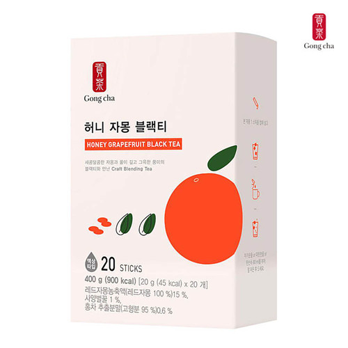 [공차] 허니자몽 블랙티 20T