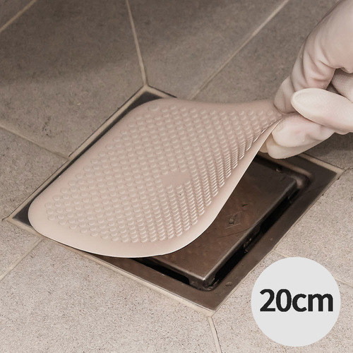 국산 플라이토 실리콘 버블 배수구 커버 덮개 20cm