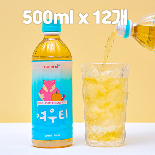 붓기빼는 차 여우티 500ml x 12개
