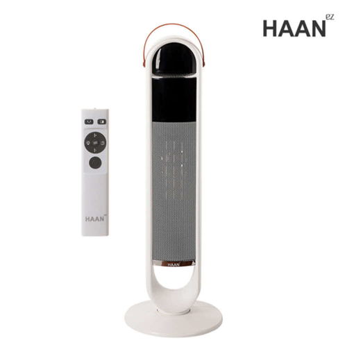 [한경희] 리모컨형 벽난로 불명 그래핀 PTC 온풍기 HAAN-P9000