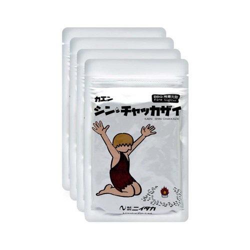 카엔 캠핑용 착화제 고체연료 KSS3000 15g (12알입) X 4봉지