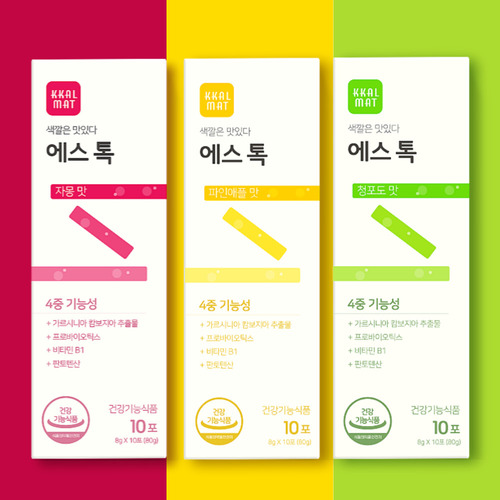 다이어트차 에스톡 10포 택1 (자몽/파인애플/청포도)
