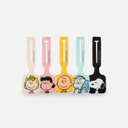 [큐랑] 고급 스누피 캐리어 네임택 러기지택