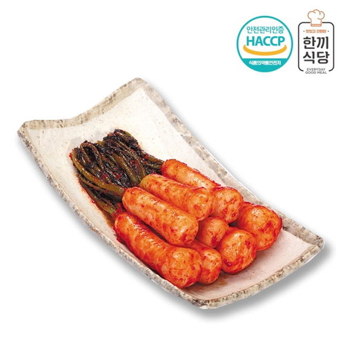 한끼식당 우리 농산물 100% 총각김치10kg