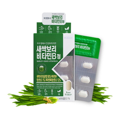 KBH 새싹보리 비타민B정 15g (500mg x 30정)
