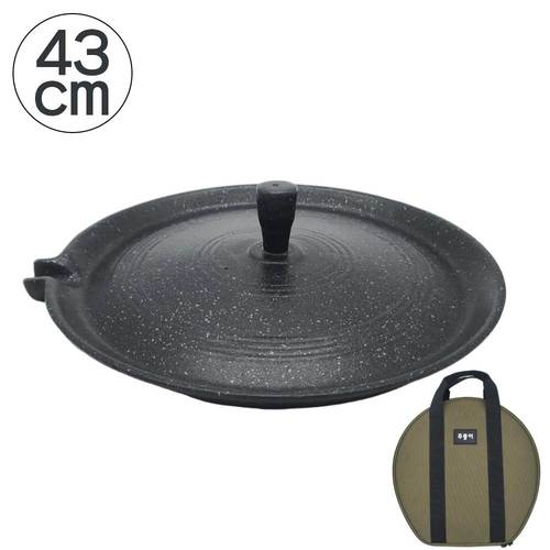 주물이 주물 솥뚜껑 43cm+전용가방(대)