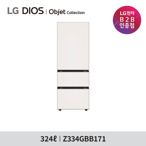 [기획전/3월22일까지] [LG] 스탠드형 김치냉장고 Z334GBB171
