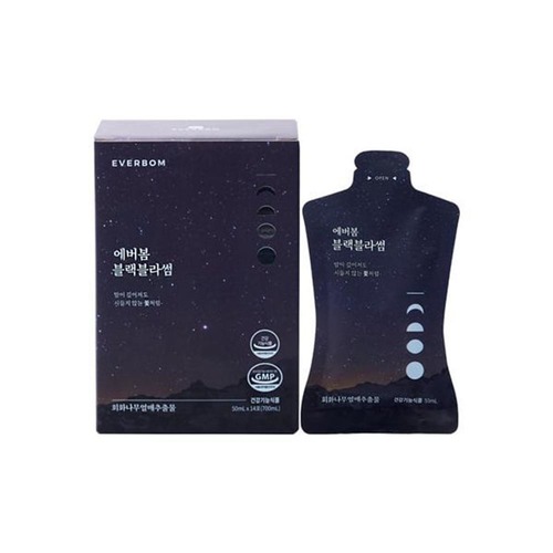 에버봄 블랙블라썸 700ml(50ml x 14포)