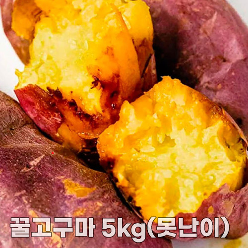25년산 세척 꿀고구마 5kg(못난이)