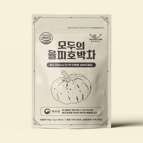 모두의 율피호박차 30g(1g x 30ea) 2개