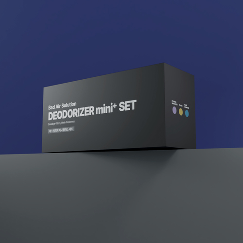 BAS 탈취제 미니플러스160g 3가지향 3개입 SET