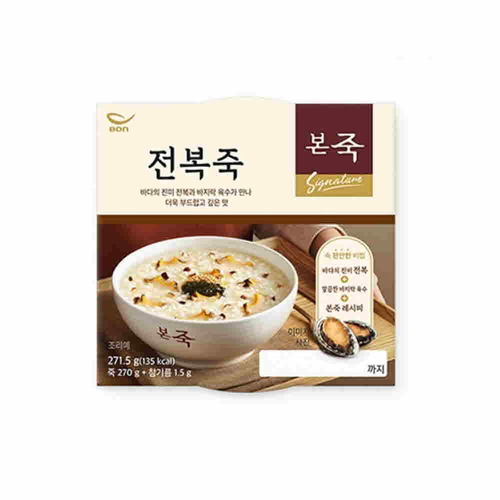 본죽 간편조리 냉장 전복죽 270g