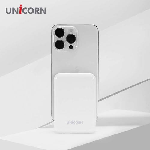 [재고한정특가]유니콘 5000mAh 일체형 도킹형 흡착식 갤럭시용 아이폰용 미니 보조배터리 PB-VC5000