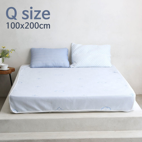 [버팔로] 쿨 슬림 냉감패드 Q 블루 150*200
