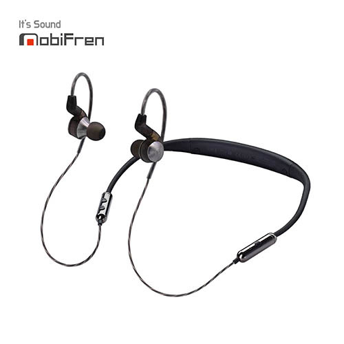 [모비프렌] 세이렌 블루투스 넥밴드형 이어폰 MFB-C7200M(본체,하드케이스,충전케이블,이어버드)