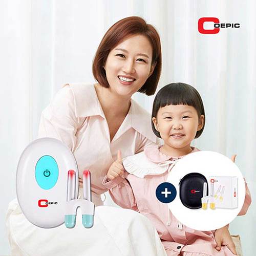 코에픽 알레르기 비염 듀얼 광선 홈케어 치료기 풀세트(기본형+고급 파우치+추가 노즈프로브)