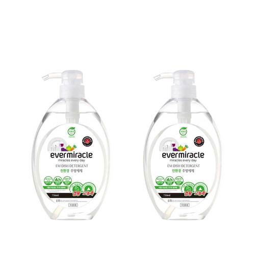 EM 친환경 리빙기프트 세트9 [ 고농축주방세제(750ml) X 2 ]