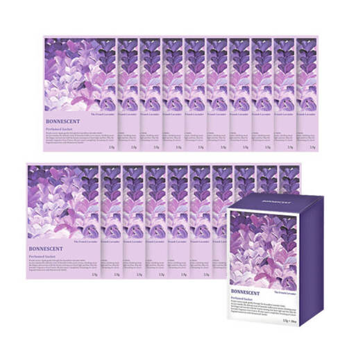 보네센트 샤쉐 방향탈취제 더프렌치라벤더 2.5g x 20개(베이직타입) +11g x 2개 증정
