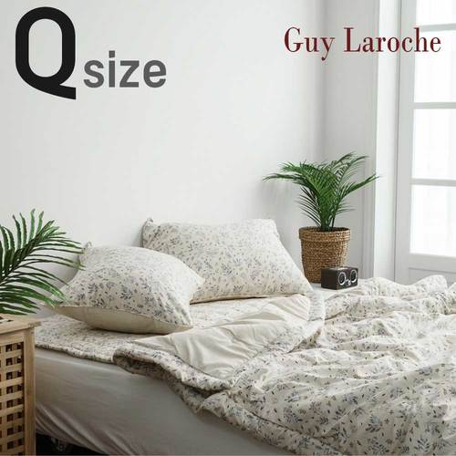 [Guy Laroche] 세미마이크로 바닐라 믹스 이불 Q