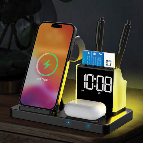 UM2 무선충전 UMWH-8in1Light(블랙)+어댑터