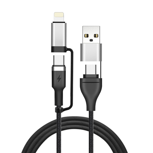 플레오맥스 PLEOMAX 충전(데이터)케이블 60W PM-PD60W_4in1 CABLE