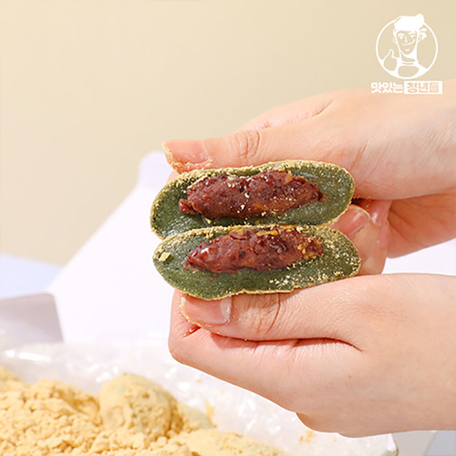[맛있는청년들] 더바르게 정성담은 콩쑥개떡 960g