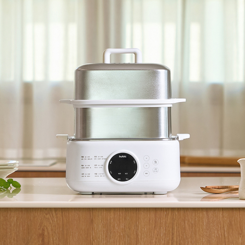 휴빅 3단 스텐 전기찜기 HB-1300W
