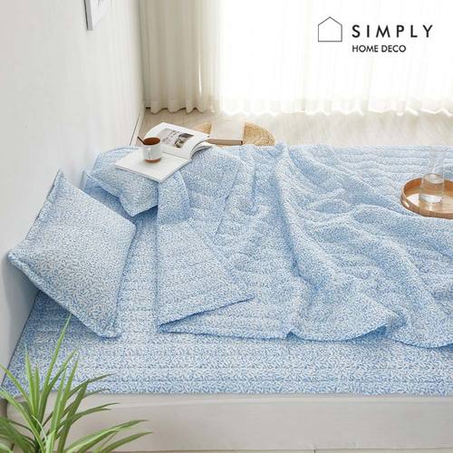 simply home 심플리홈 샤넌 시어서커 여름이불 S + 베개커버 1P