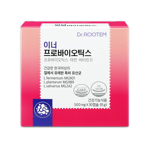 닥터루템 이너프로바이오틱스 500 mg X 30캡슐
