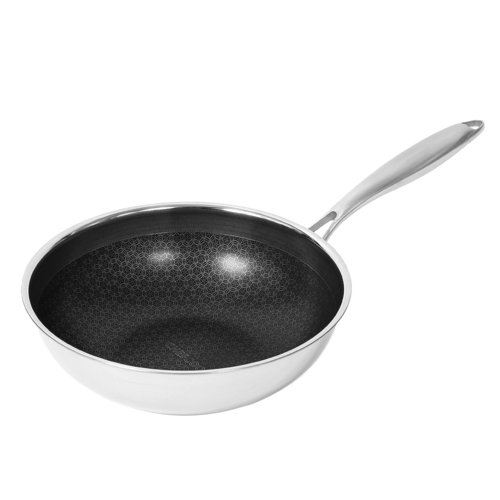 [셰프쿡] 엠보도트 IH 테프론스텐 궁중팬 28cm