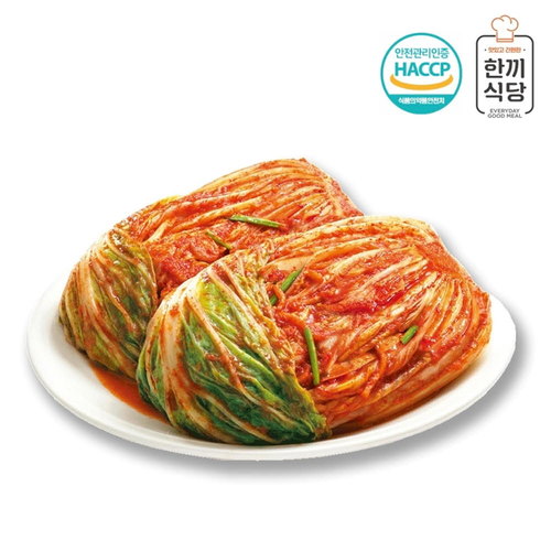 한끼식당 우리 농산물 100% 포기김치1kg