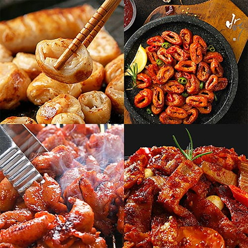 바먹 막창 곱창 대창 모음 150g x 4팩(생막창1,불막창1,불곱창1,즉석파대창1) / 대구막창