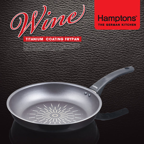 [Hamptons]독일 햄튼 와인 티타늄 인덕션 후라이팬 26cm HTW-26F