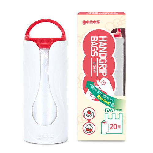 가마스 휴대용케이스 롤백(20매) / 반려견 배변봉투