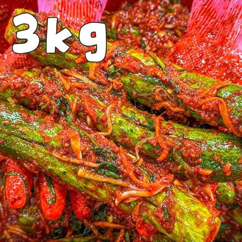 [맛있는반찬] 국산 수제 통오이소박이 3kg