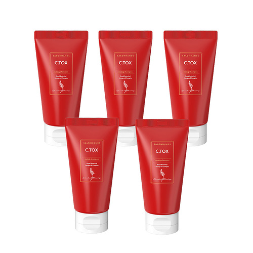 [살롱핸즈] 씨톡스 큐어링 샴푸 50ml*5개