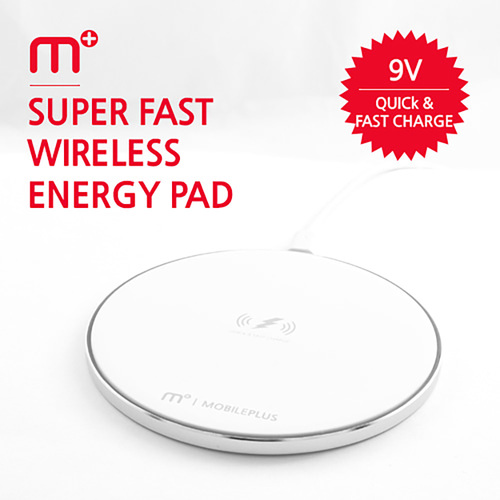 MPLUS 15W 고속 무선충전패드 무선충전기 MW-350Q