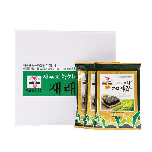 새우표 완도 녹차재래 돌김전장 30g x 40봉