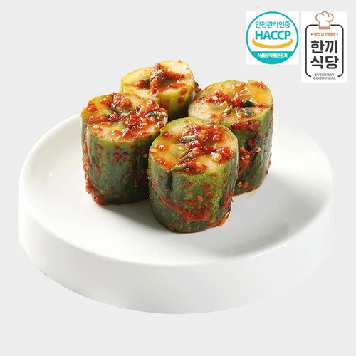 한끼식당 우리 농산물 100% 오이소박이1kg