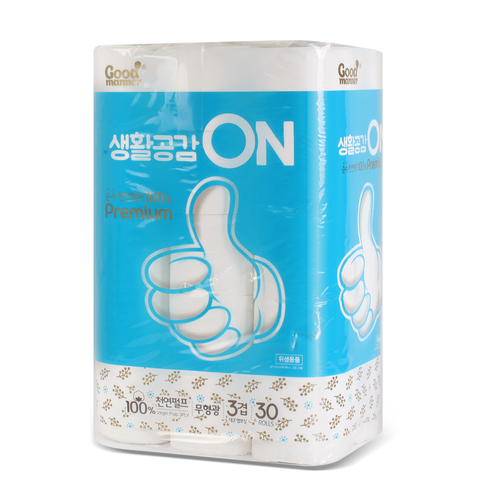[행복S&P제지]굿매너 생활공감온 30*30롤 1팩