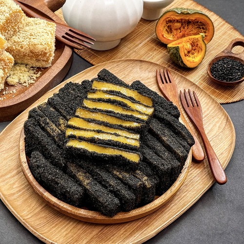 40년전통 국산 쌀흑임자호박인절미600G 1박스