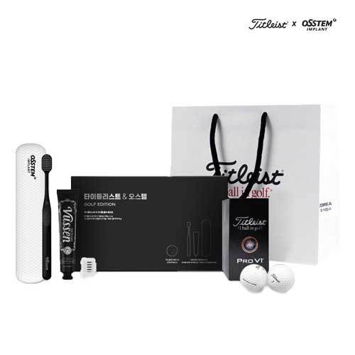 타이틀리스트&오스템 임플란트 5종 선물세트 (쇼핑백)