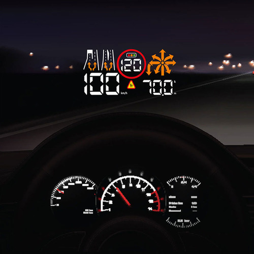 인터페이스뷰 HUD (순정네비 MCAN 케이블 연동)