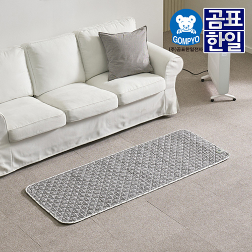 곰표한일 EMF 탄소 카본매트 세미 플로우 그레이_미니싱글 PLOW_GREY_MS