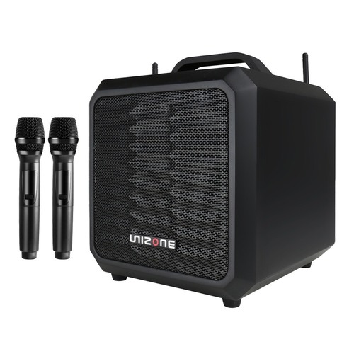 CMK-515W 100W 강의용 무선마이크 앰프 블루투스 스피커 버스킹 무선마이크 2개 제공